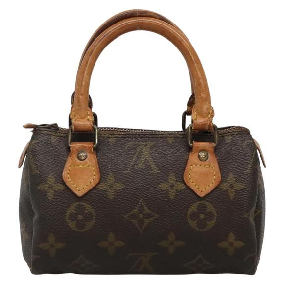 LOUIS VUITTON Monogram Mini Speedy Hand Bag M41534 - Picture 2 of 16